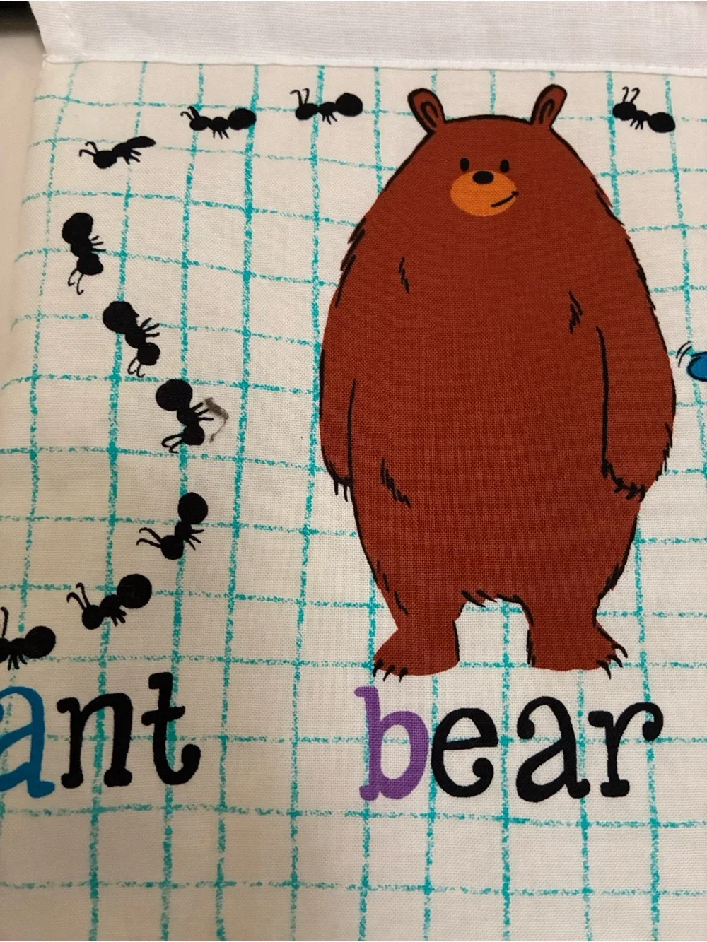 ABC ANIMALS FABRIC CHART